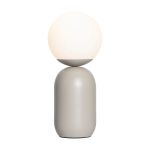 Nordlux Table Lamp Notti Metal Grey | Suitable for 1x E14