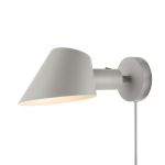 DFTP by Nordlux LED Wall Light Stay Aluminium Grey | Suitable for E27