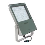Philips LED Floodlight Coreline BVP130 Grey 182W 26000lm 52x102D - 740 Cool White | IP66 - Asymmetrical