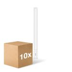 Multipack 10x Philips Corepro PL-L LED 24W 3400lm - 840 Cool White | 4-Pin - Replaces 55W