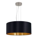 Eglo Pendant Maserlo Steel Satin Nickel | Suitable for 3x E27