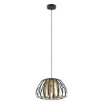 Eglo Pendant Encinitos Black, Gold | Suitable for E27