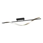 Eglo Ceiling Light Conaprato Steel Brushed Brass, Black 20W 2500lm - 827-840-865 CCT | Dimmable