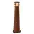 SLV 70 Floor Lamp Steel Rusty Round | Outdoor - IP55 - Suitable for 1x E27 