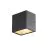 SLV Sitra S Wall Light Aluminium Grey 6.2W 620lm - 830-840 CCT | Outdoor - IP44