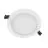 Ledvance Downlight Slim Alu Aluminium White 13W 1300lm 90D - 840 Cool White | Cutout 150 - IP44 - Dali Dimmable 