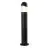 Ansell LED Pedestal Lamp Leo Graphite 12W 940lm - 830-840 CCT | 100cm - IP65