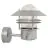 Nordlux Blokhus Wall Light Steel and Glass Grey | IP54 - Suitable for E27