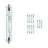 Multipack 12x Philips MASTERColour RX7S CDM-TD 70W - 830 Warm White 