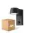 Multipack 4x D'Lite Wall Light Lira Black 7W 600lm 830 Warm White | IP54 - Motion Sensor