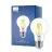 Philips Master LED E27 Pear Filament Clear 3.4W 470lm - 922-927 Dim To Warm | Best Colour Rendering - Dimmable - Replaces 40W