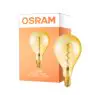 Osram Vintage 1906 LED E27 Pear Filament Gold 160mm 5W 300lm - 820 Extra Warm White | Dimmable - Replaces 40W