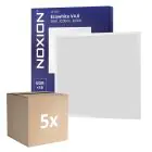 Multipack 5x Noxion LED Panel Ecowhite V4.0 28W 3200lm - 830 Warm White | 60x60cm - UGR 