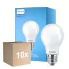 Multipack 10x Philips Corepro LED Bulb E27 Pear Frosted 4.5W 470lm - 830 Warm White | Replaces 40W