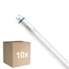 Multipack 10x Philips Master LED Tube T8 (EM/Mains) High Output T8 11.3W 2100lm - 865 Daylight | 120cm - Replaces 36W