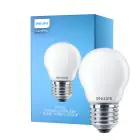 Philips Corepro LED Lustre E27 Ball Frosted 4.3W 470lm - 827 Extra Warm White | Replaces 40W