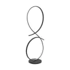 Eglo Floor Lamp Serpins Aluminium Steel Black 20W 2500lm - 830 Warm White | IP20