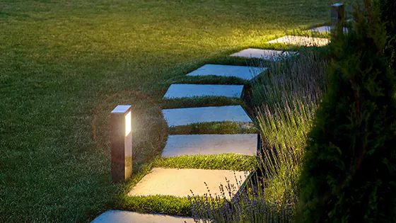 Path Lighting in the Garden